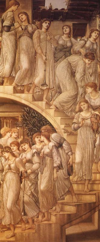 Sir Edward Coley Burne-Jones The Golden Stairs china oil painting image